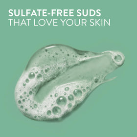 Native product label and ingredient list highlighting plant-based, sulfate-free formula