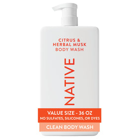 Native front packaging 36 oz pump showing clean design and convenience