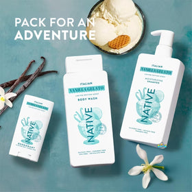 Native botanical ingredients staged to highlight plant-based moisturizers