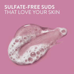 Native label ingredient detail highlighting sulfate-free and plant-based formula