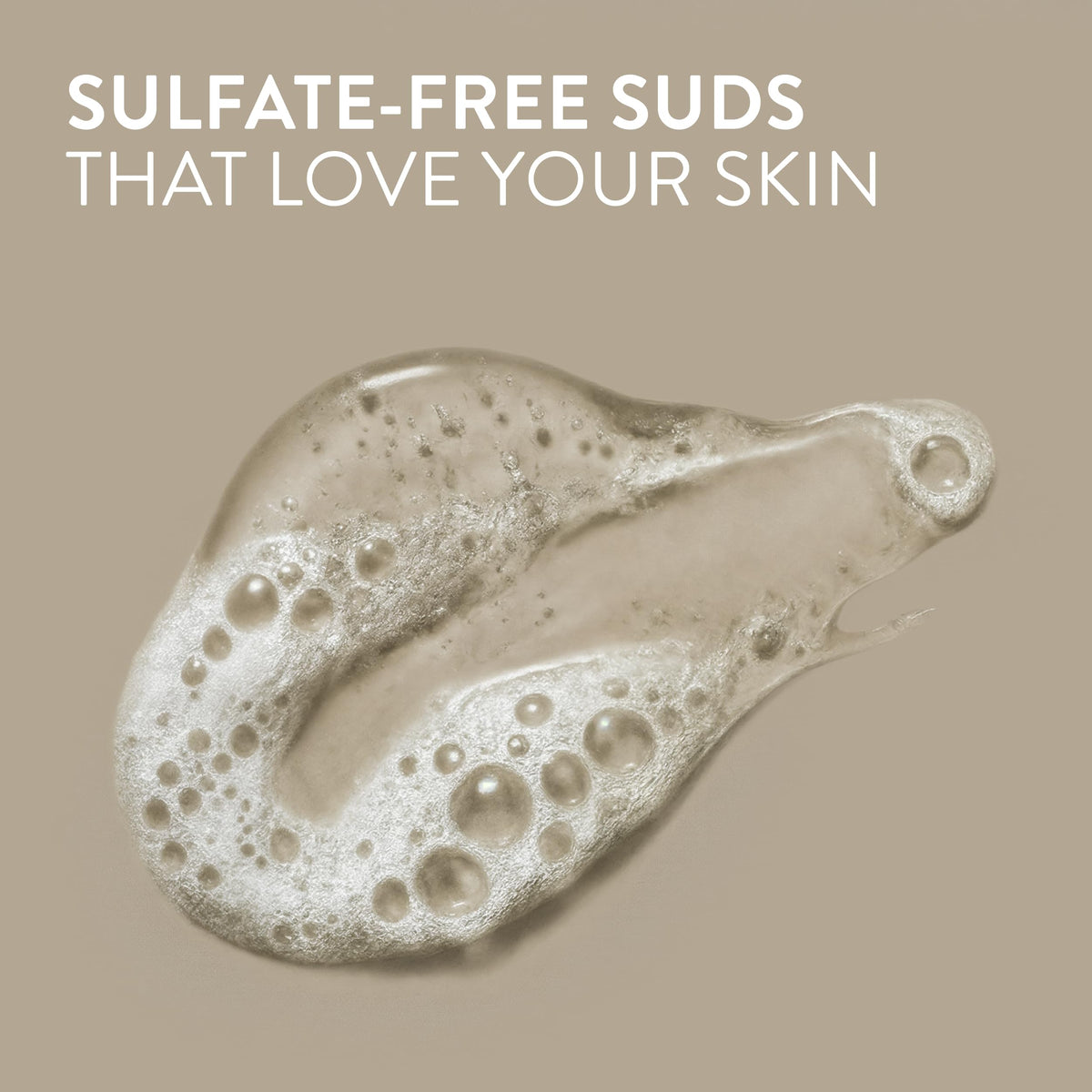 Native rich lather texture demonstrating gentle moisturizing benefit