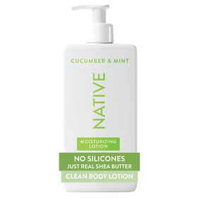 Native front bottle view showing clean packaging and 16.5 fl oz size benefit