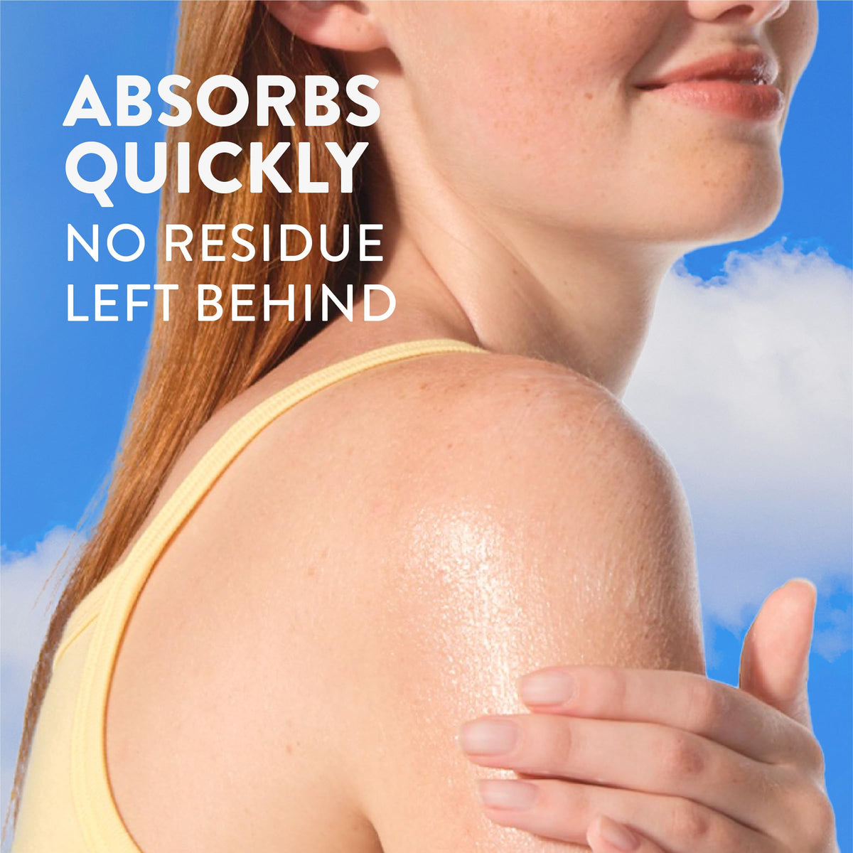 Native sunscreen with avocado oil visual, nourishing hydration benefit