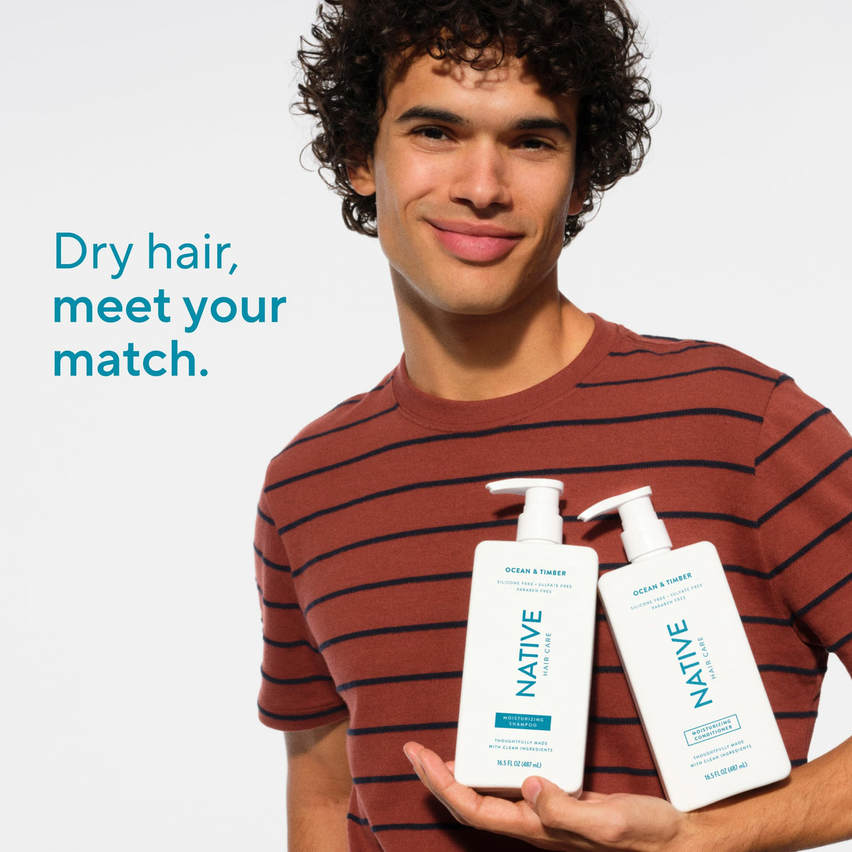 Native ingredient highlight coconut oil-derived cleanser emphasizing gentle cleansing