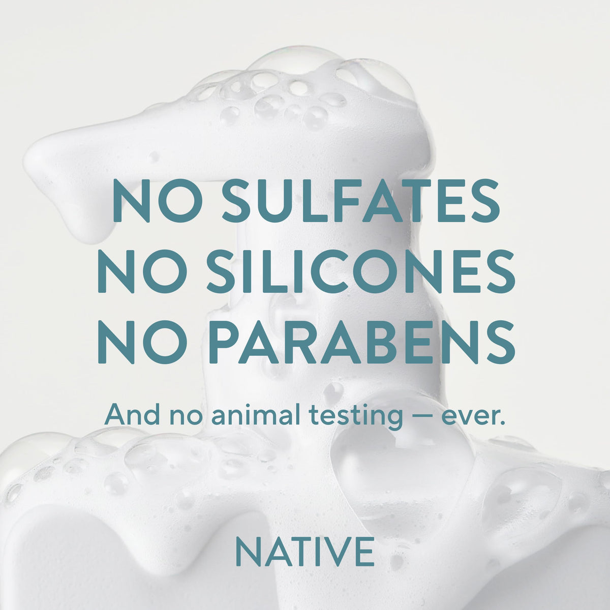 Native open cap dispensing product highlighting controlled application and low waste