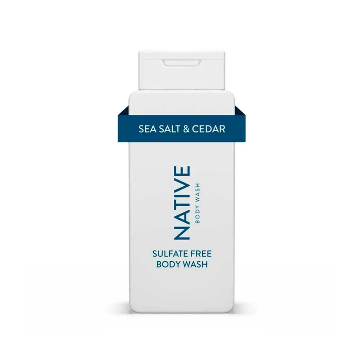 Native pump dispensing body wash for easy one-handed use and controlled dosing