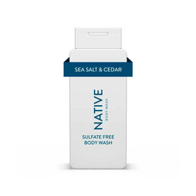 Native pump dispensing body wash for easy one-handed use and controlled dosing