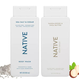 Native two 18oz bottles side-by-side showing value and easy storage