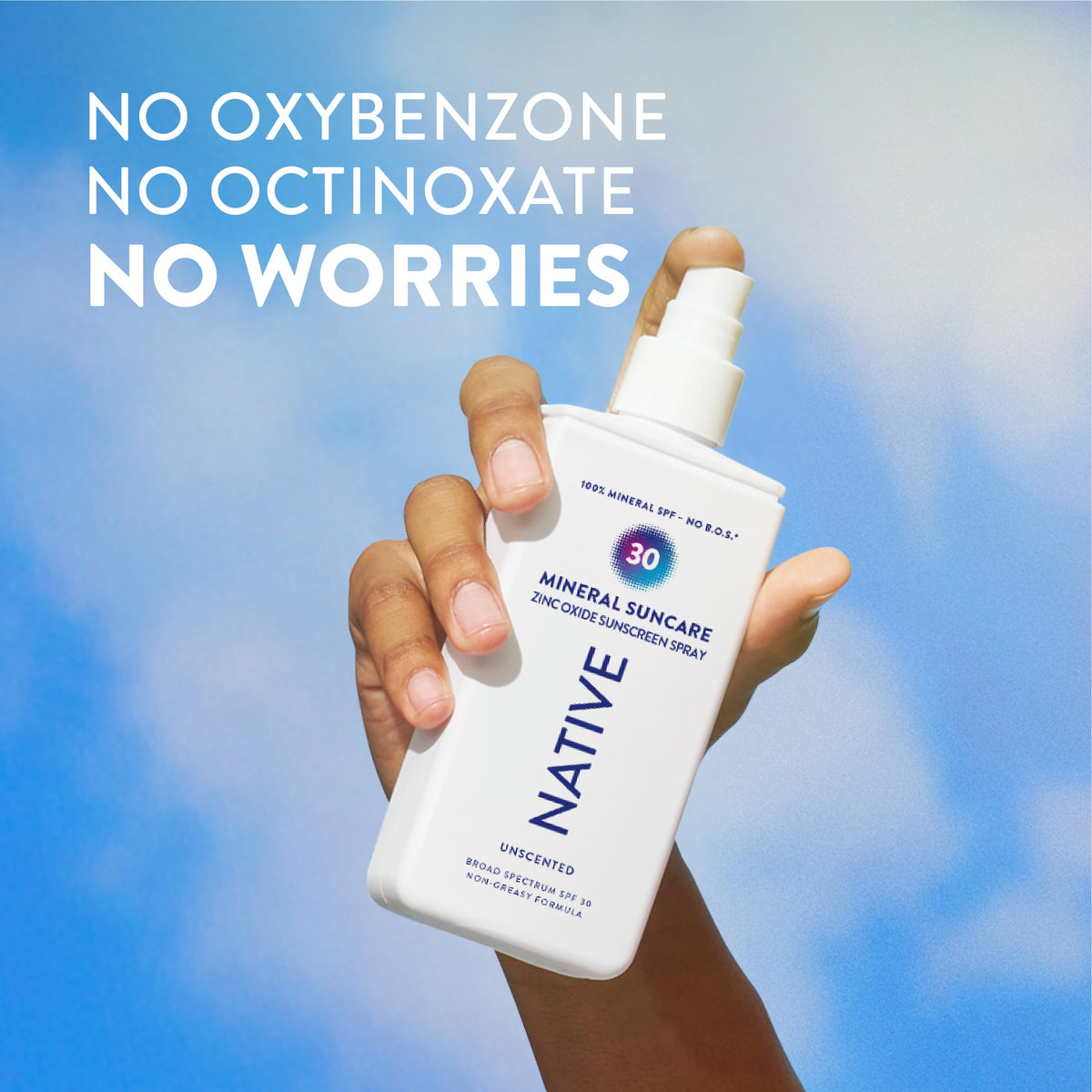 Native lotion texture close-up highlighting lightweight, fast-absorbing formula