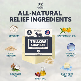 Natrulo ingredient label closeup emphasizing simple natural formulation