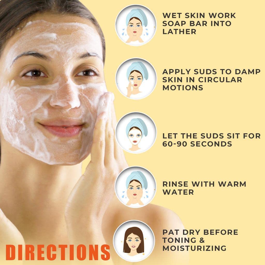 Natrulo soap in shower setting illustrating body use and reduced oiliness
