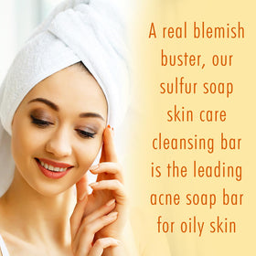 Natrulo soap label ingredients list highlighting tea tree and lemongrass benefits