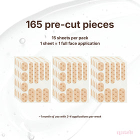 Natsu patch shown on bedside table at night, easy overnight routine benefit