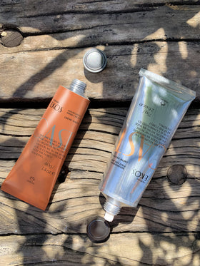 Natura castanha tube in travel pouch showing on-the-go convenience