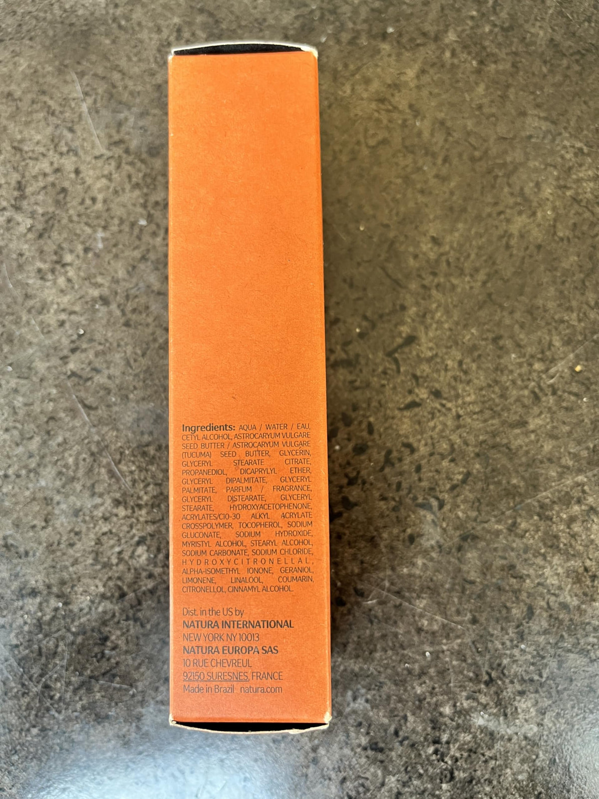 Natura focused on cuticles to show improved texture and nourished nails benefit