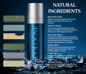 NATURAL AMERICAN label and ingredients list showing transparent formula benefit