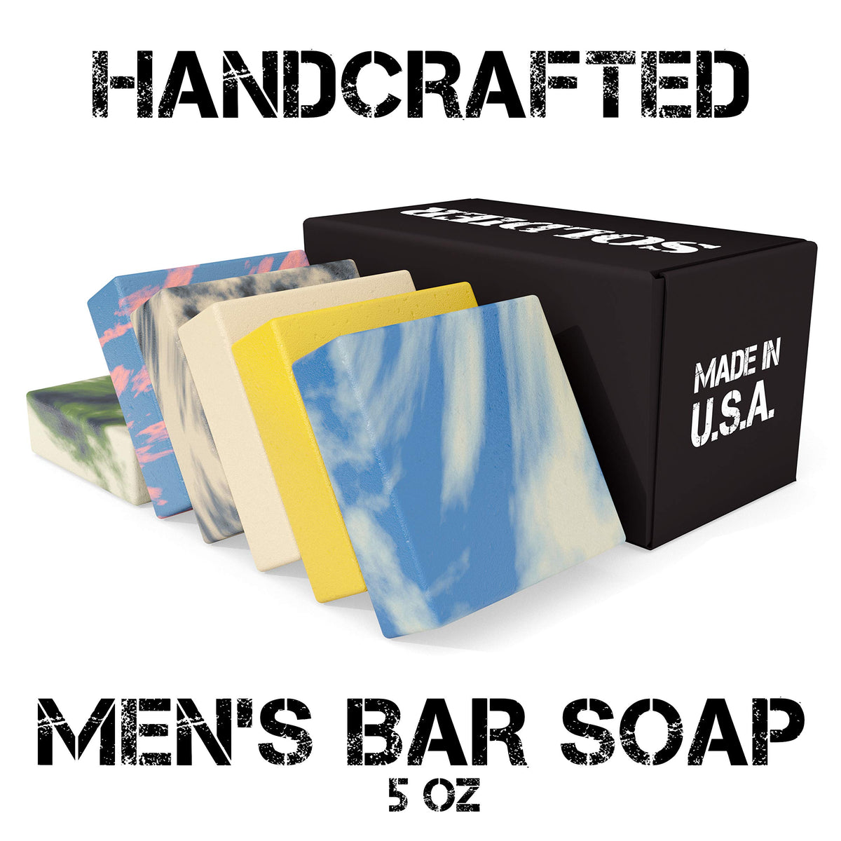 Natural American bar in shower lifestyle scene showing invigorating scent and easy rinsing
