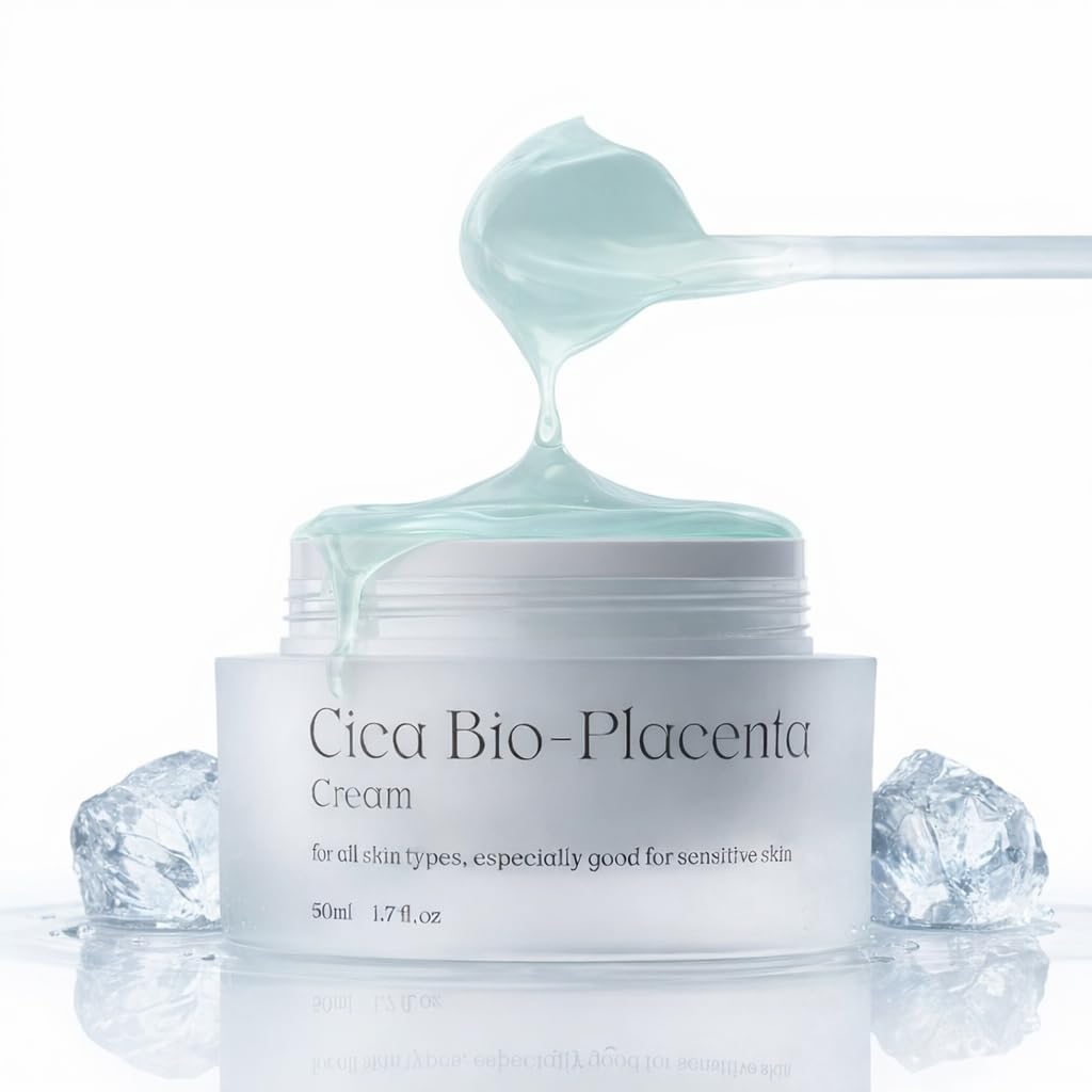 NATURAL DERMA PROJECT front jar view showing compact calming gel moisturizer