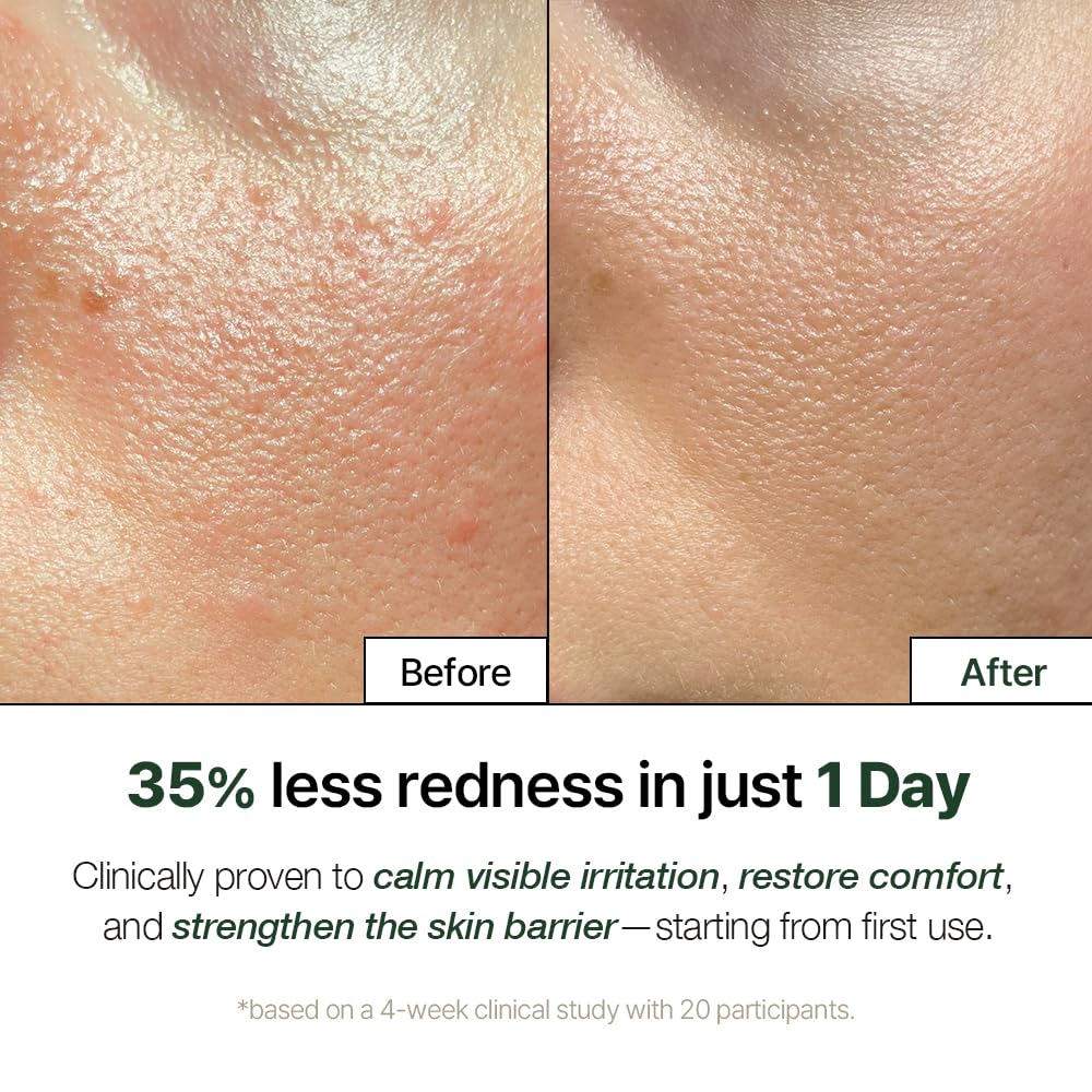 NATURAL DERMA PROJECT centella leaves and extract representing gentle soothing benefits