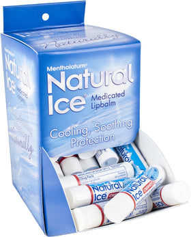 Natural Ice cherry open tube close-up showing smooth texture for easy glide