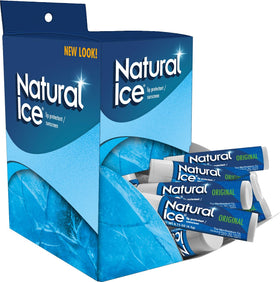 Natural Ice front packaging showing the 48-pack and organized tubes benefit convenience