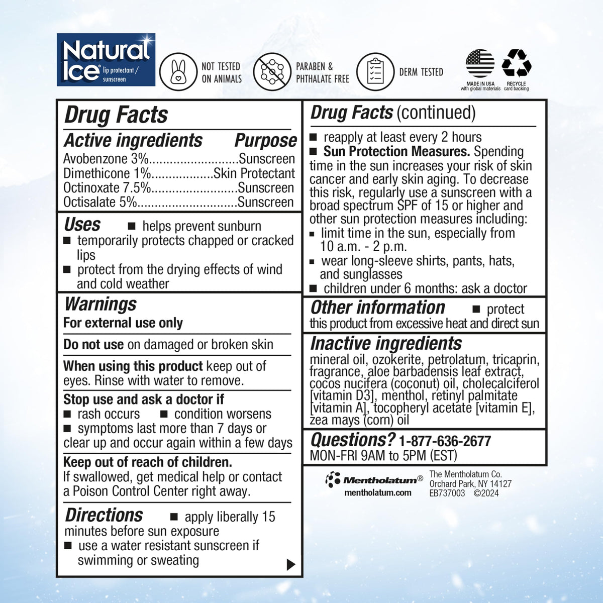 Natural Ice used by family outdoors showing cooling relief during activities