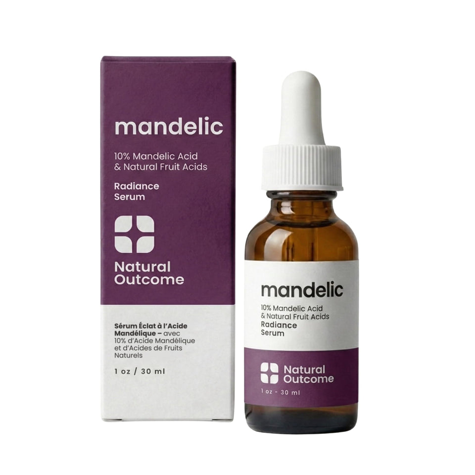 natural outcome front packaging showing product and benefits