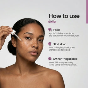 natural outcome nighttime skincare scene promoting gentle renewal