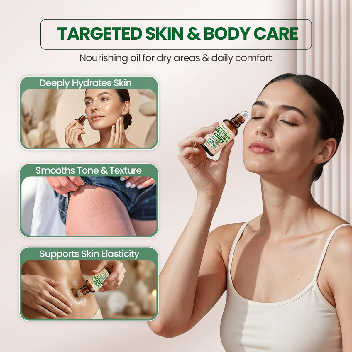 Natural Riches 30 ml roll-on in hand showing compact travel-friendly size