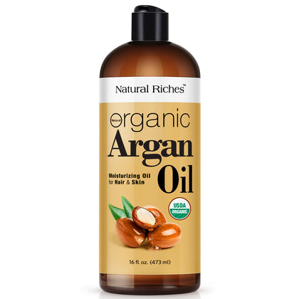 Natural Riches front bottle image showing clean packaging and product benefits