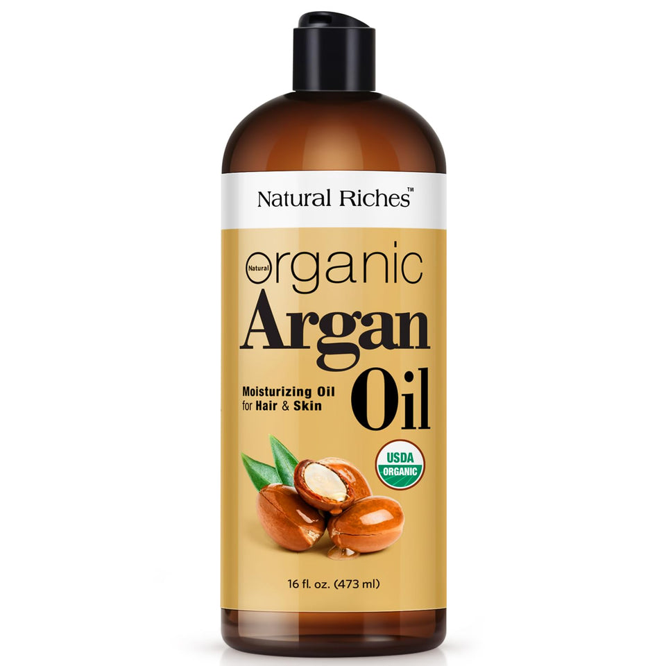 Natural Riches front bottle image showing clean packaging and product benefits