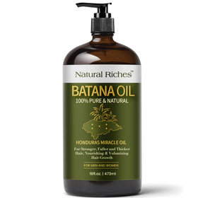 Natural Riches droplet on hair strand highlighting sheen and frizz control