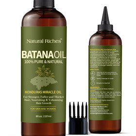 Natural Riches front bottle view showing label and size benefit