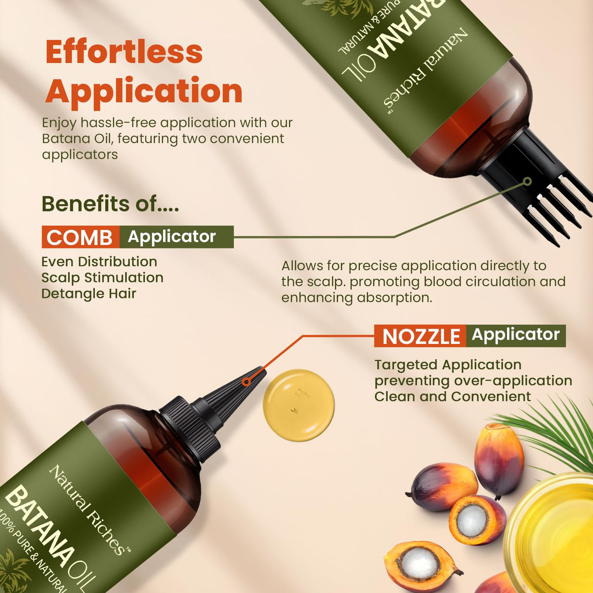 Natural Riches applied to skin to moisturize and soften dry patches