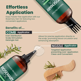 Natural Riches before and after hair texture comparison showing smoother strands