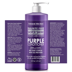 Natural Riches conditioner pump and texture showing hydration benefit