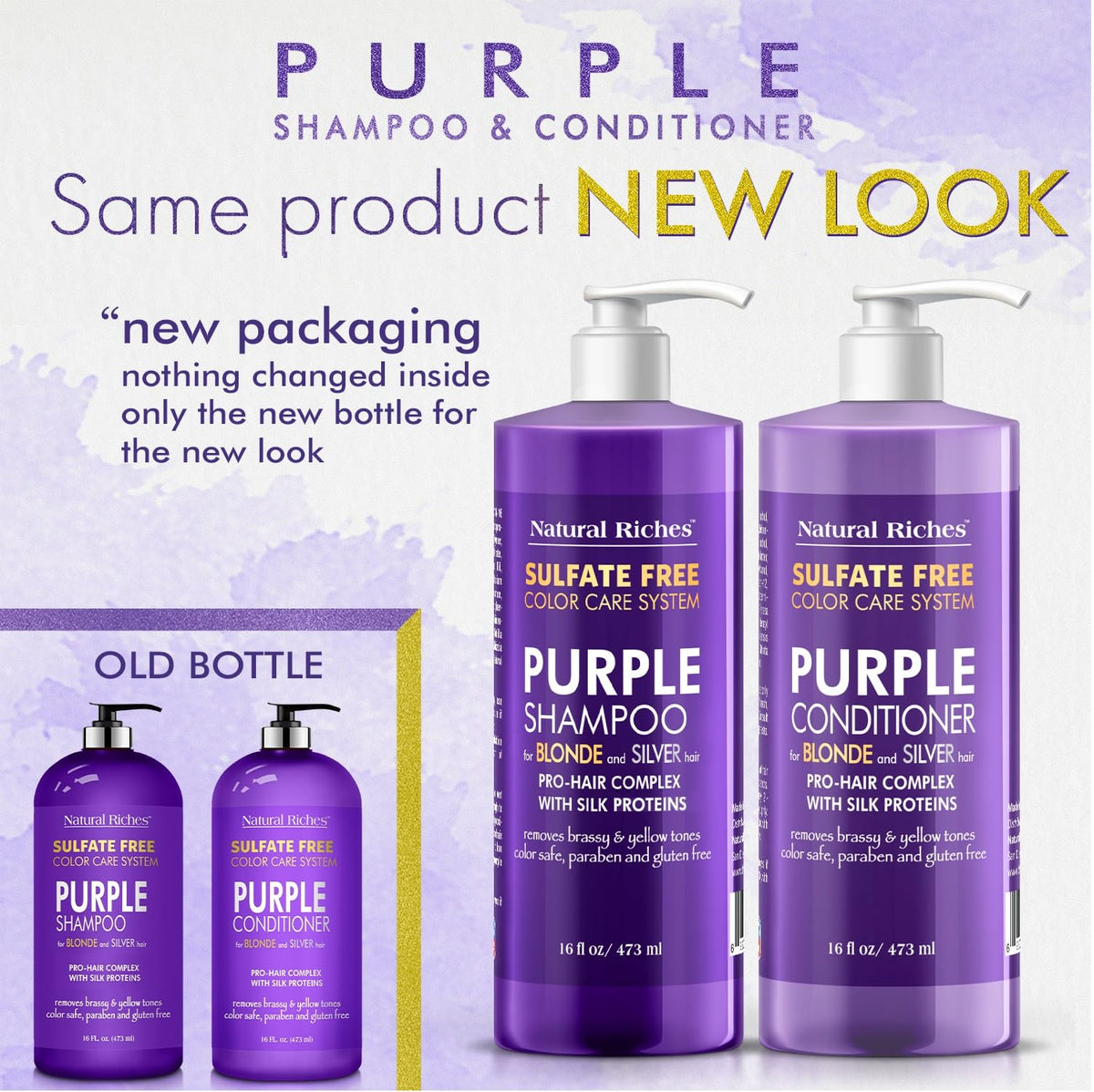 Natural Riches conditioner smoothing hair mid-rinse for hydration and shine