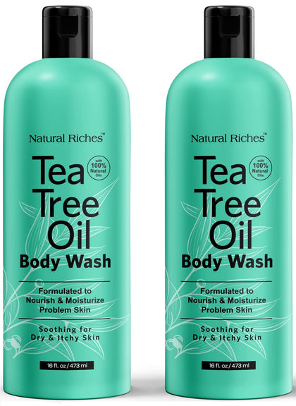 Natural Riches front packaging showing bottle and brand clarity benefits