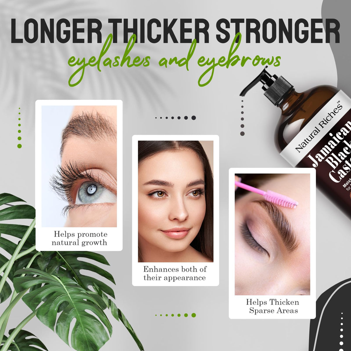 Natural Riches before and after hair treatment displaying smoother conditioned strands