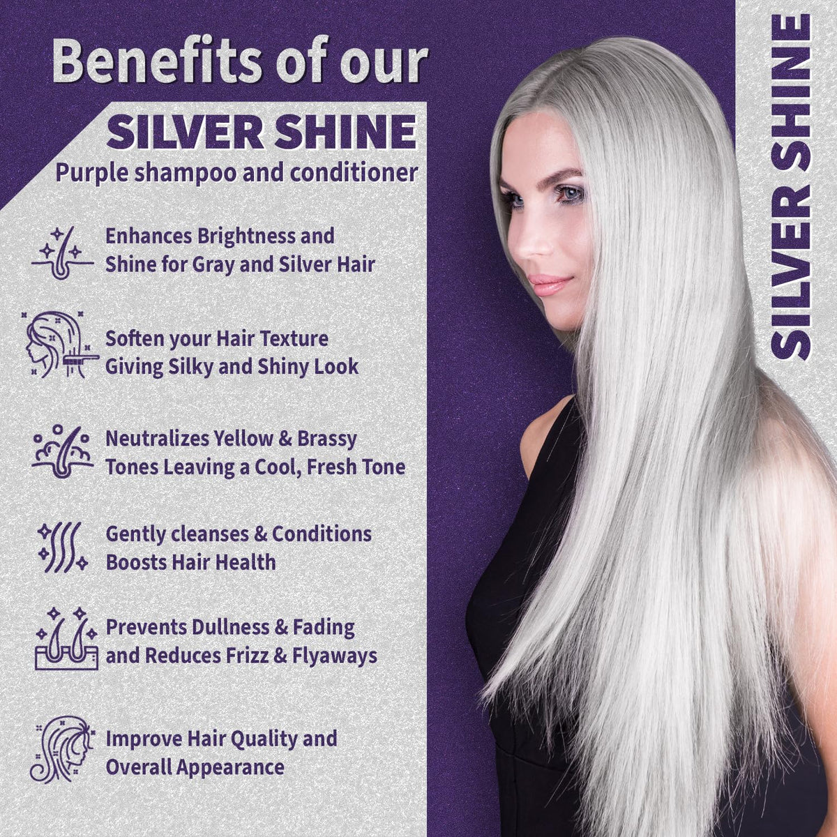 Natural Riches ingredient list close-up highlighting silk proteins for strength