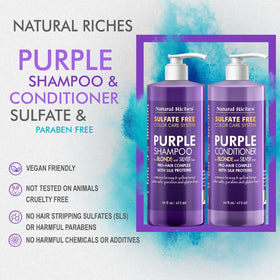 Natural Riches on bathroom shelf in lifestyle scene for daily toning routine