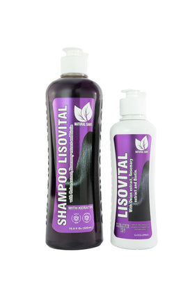 Natural Sant front packaging showing set and benefit of smooth hair