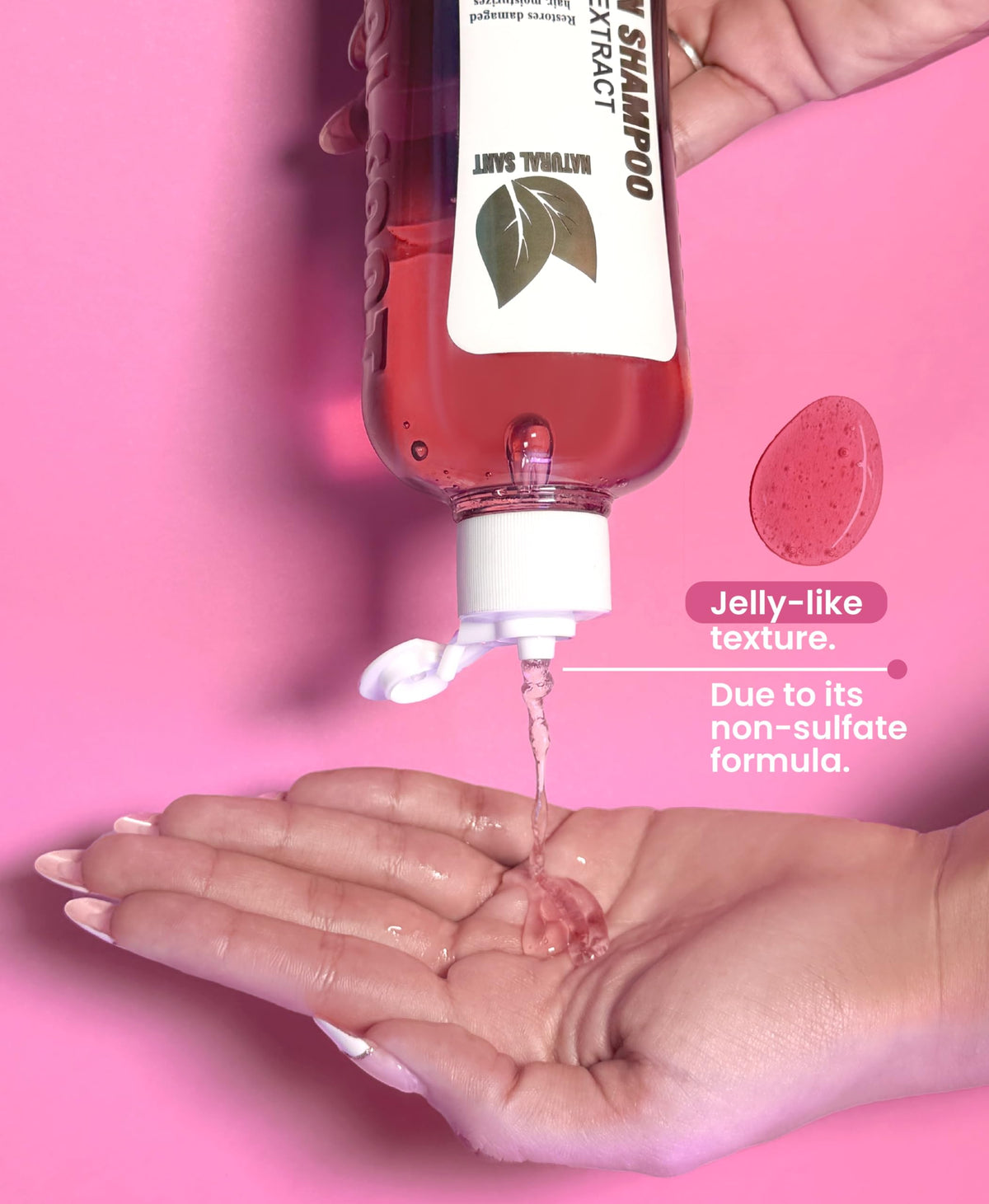 Natural sant DuoBox open interior showing two 120ml treatment bottles