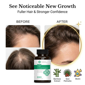Natural Wellbeing bottle open with capsules visible for easy daily use