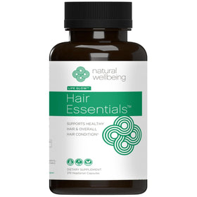 Natural Wellbeing front packaging showing bottle and branding benefits