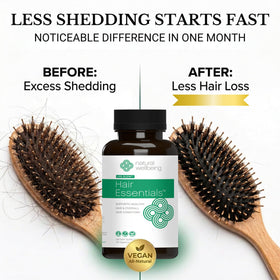 Natural Wellbeing saw palmetto and fo-ti plants illustrating botanical sources