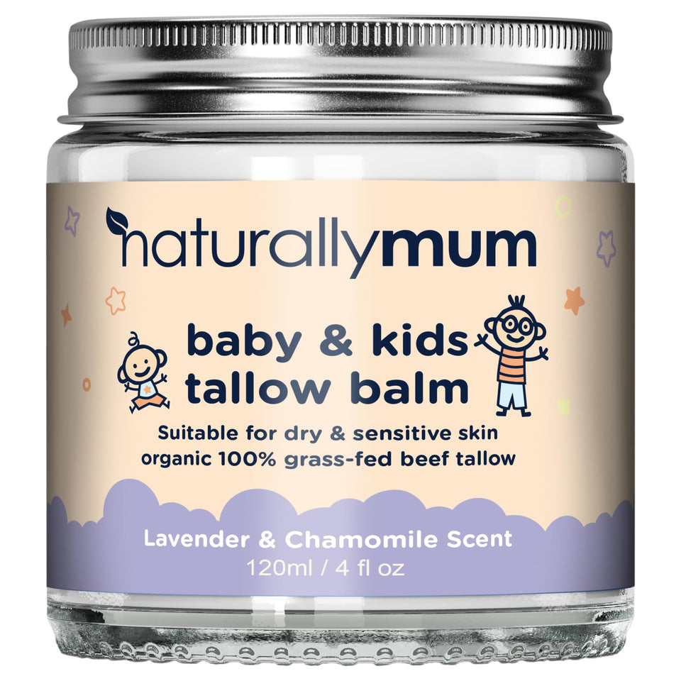 NaturallyMum front jar showing label and brand for clear identification and trust