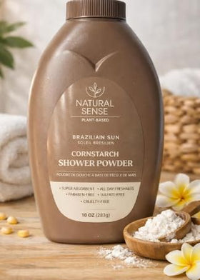 GENERIC Natural Sense front packaging showing 10 oz powder and benefits