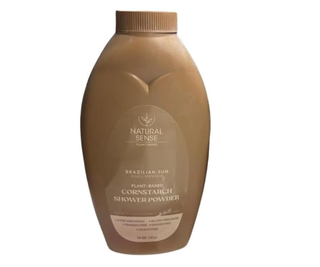 GENERIC Natural Sense applied after shower demonstrating dry comfortable skin