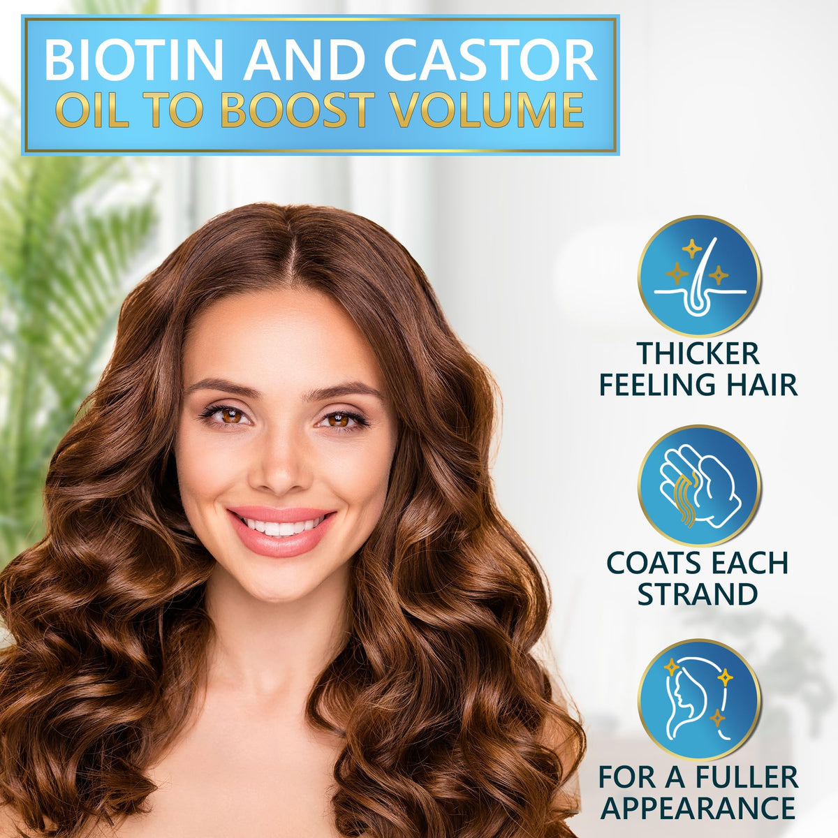 NATURAVIS close-up label highlighting biotin and castor oil